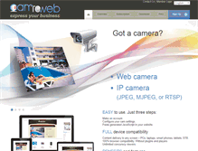 Tablet Screenshot of camtoweb.com